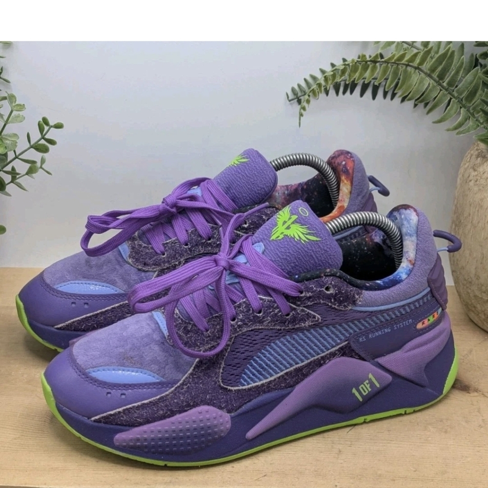 Puma Lamello Ball RS-X Purple Men's Size 8 Sports Casual Comfort Walking School